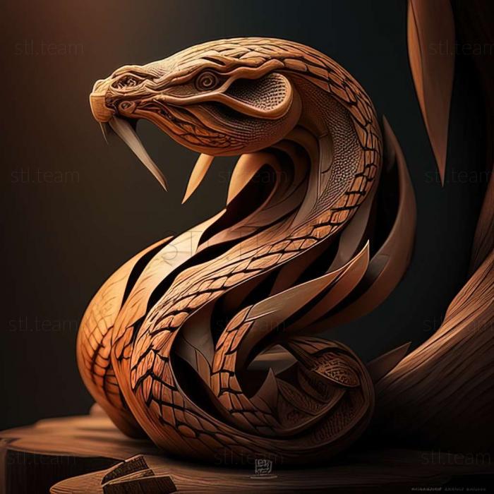 3D model cobra (STL)